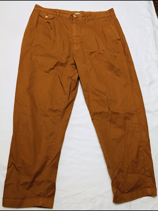 Alex Mill Other - Alex Mill Men's Standard Pleated Chino Pants in Copper - 34/25